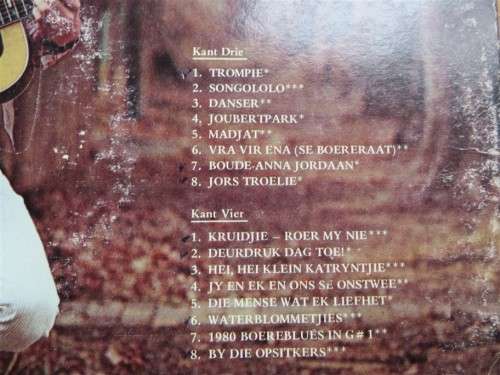 Vintage Vinyl LP - Anton Goosen - Sy Heel Beste
