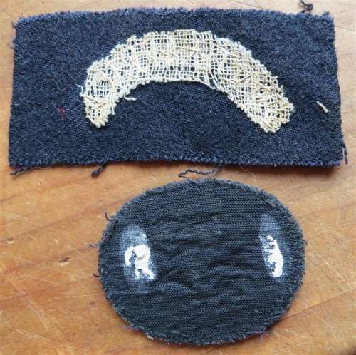 Vintage South Africa Navy SADF embroidered Badges