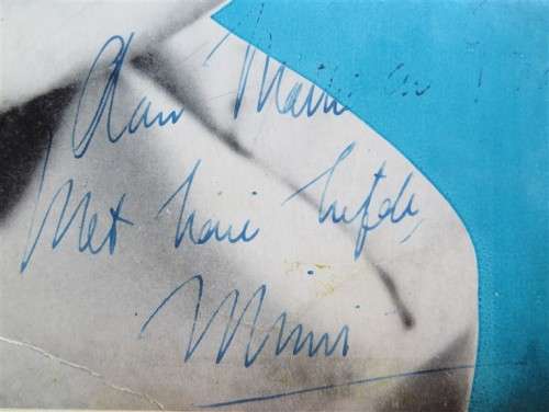 Vintage LP Mimi Coertse - Signed by Mimi Coertse