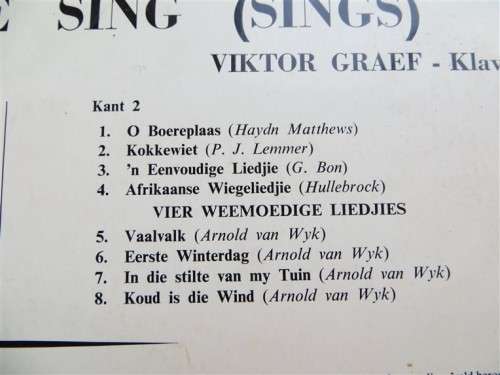 Vintage LP Mimi Coertse - Signed by Mimi Coertse