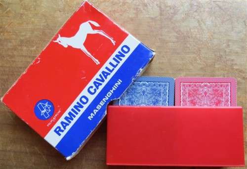 Vintage Ramino Cavallino Professional Playing Cards - Boxed 2 x sets