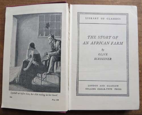The Story of an African Farm - Olive Schreiner - Printed Great Britain