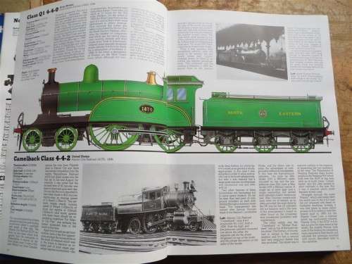 The Great Book of Trains - Large Hardcover +-15 pages water damaged of 400 pages