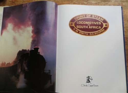 The Spirit of Steam in SA - Large Hardcover - Great Pics