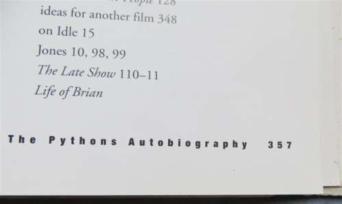The Pythons Autobiography by the Pythons - Monty Python