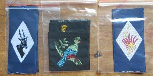 Unknown lot of embroidered Badges - 1 Bid for All
