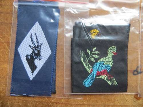 Unknown lot of embroidered Badges - 1 Bid for All