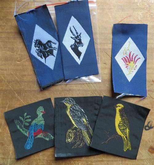 Unknown lot of embroidered Badges - 1 Bid for All