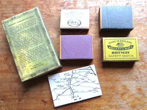 6 x Vintage Matchboxes - Rhodesia / Union Castle +