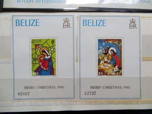 Belize Mini Sheet Lot - High Value R1800+
