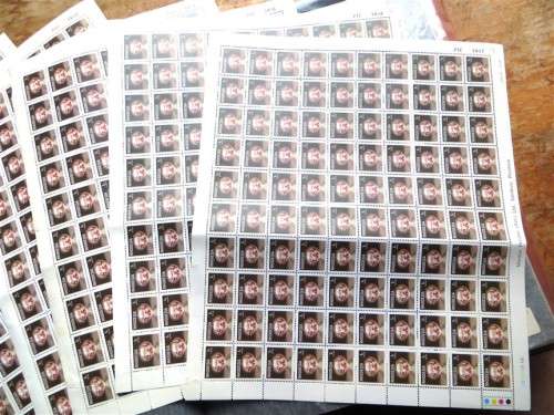 6 x Rhodesia Mardon Printers 1c Full Sheets - 1 Bid for All