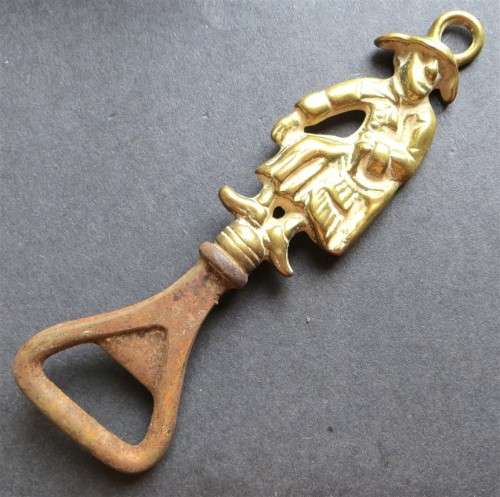 Solid Brass Bottle Opener