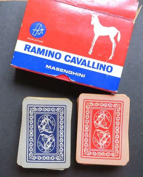 Ramino Cavallino Playing Cards - Professional & Vintage