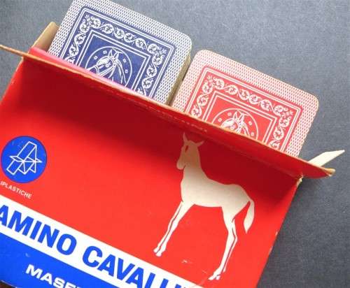 Ramino Cavallino Playing Cards - Professional & Vintage