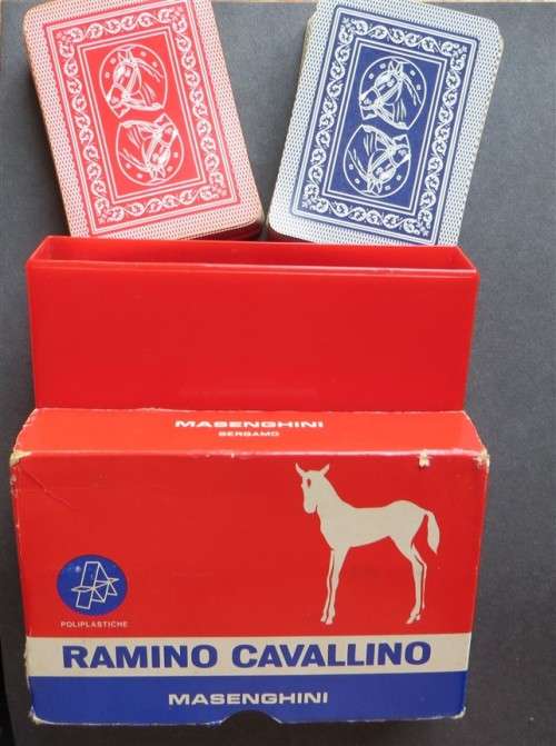 Ramino Cavallino Playing Cards - Professional & Vintage