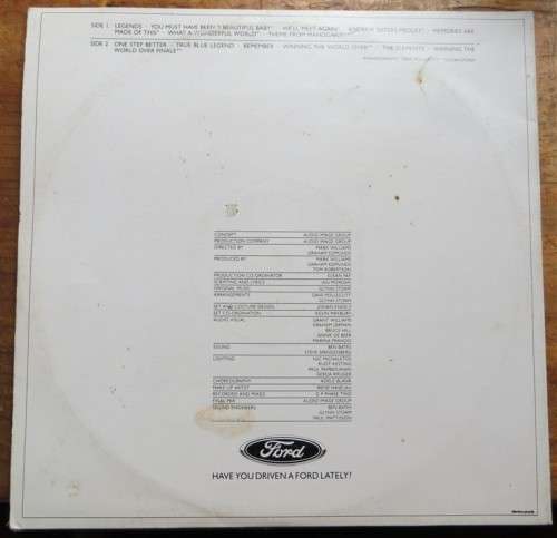 1989 Ford Sapphire Launch Vinyl LP record **Scarce**