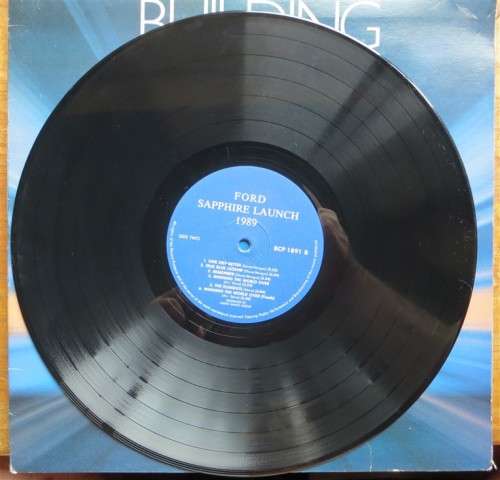 1989 Ford Sapphire Launch Vinyl LP record **Scarce**