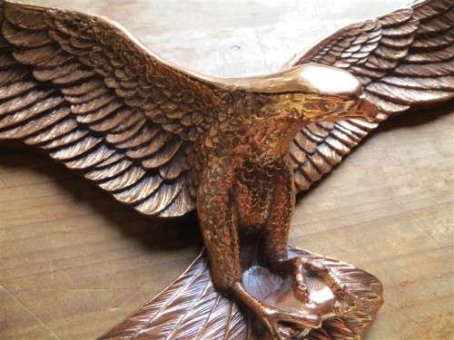 Large Rhodesian Airforce Copper Eagle + Ashtrays - All for 1 Bid