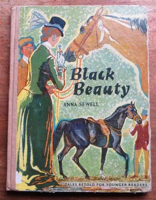Vintage 1962 Black Beauty - Anna Sewell - Golden Pleasure Books