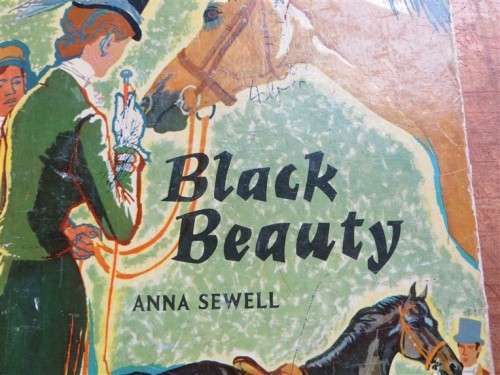 Vintage 1962 Black Beauty - Anna Sewell - Golden Pleasure Books