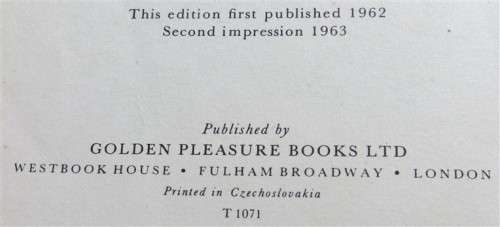 Vintage 1962 Black Beauty - Anna Sewell - Golden Pleasure Books