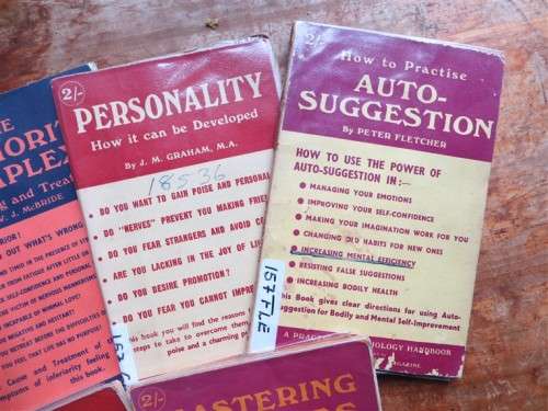 Early 1960`s Vintage Psychology Books/Magazines - 2 Shillings Each