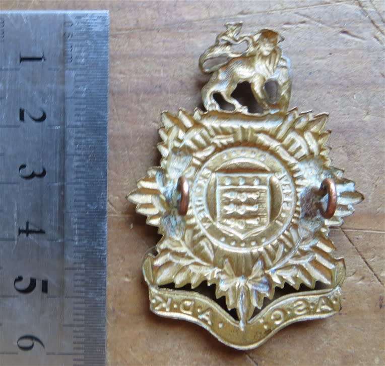 Large South African Army Srvice Corps Badge