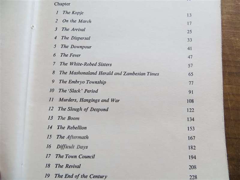 A Scantling of Time - The Story of Salisbury , Rhodesia 1890-1900 G.H Tanser