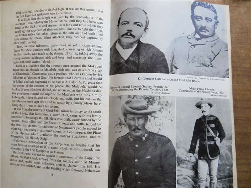 A Scantling of Time - The Story of Salisbury , Rhodesia 1890-1900 G.H Tanser