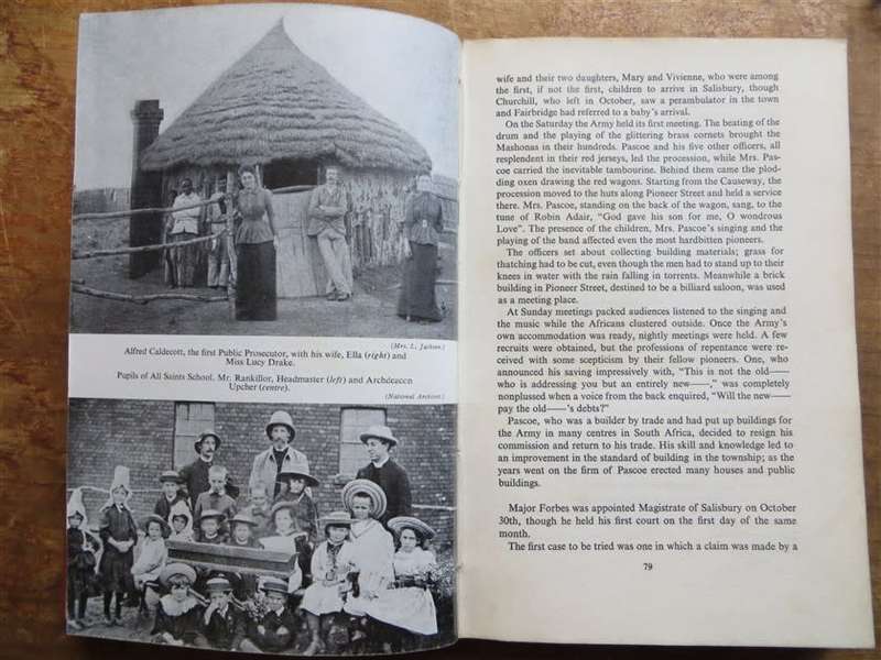 A Scantling of Time - The Story of Salisbury , Rhodesia 1890-1900 G.H Tanser