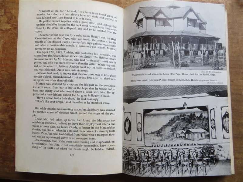 A Scantling of Time - The Story of Salisbury , Rhodesia 1890-1900 G.H Tanser