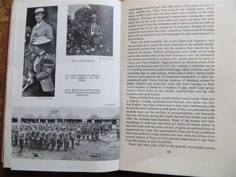A Scantling of Time - The Story of Salisbury , Rhodesia 1890-1900 G.H Tanser