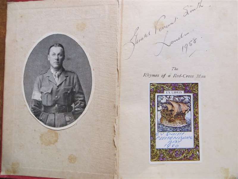 The Rhymes of a Red-Cross Man - Robert W Service
