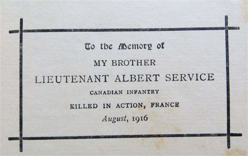 The Rhymes of a Red-Cross Man - Robert W Service