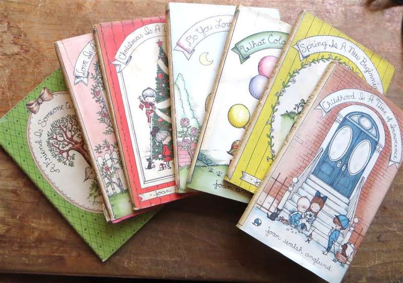 Joan Walsh Anglund Vintage Set of 7 x Books - 1 Bid for All