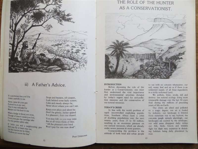 A Hunter`s Handbook - Natal Hunters & Game Assoc.
