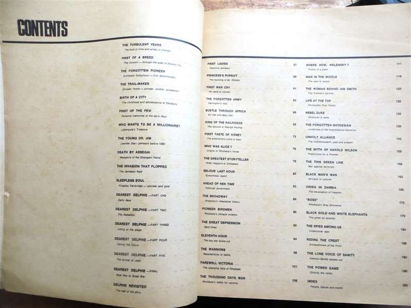 All Our Yesterdays - Illustrated Life Rhodesia - 1890-1970