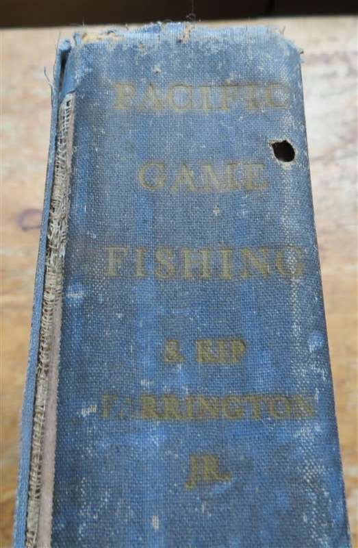 1942 Pacific Game Fishing - S.Kip Farrington Jr - America 1st Edition
