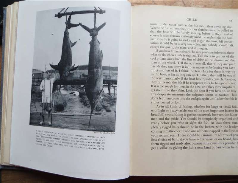 1942 Pacific Game Fishing - S.Kip Farrington Jr - America 1st Edition