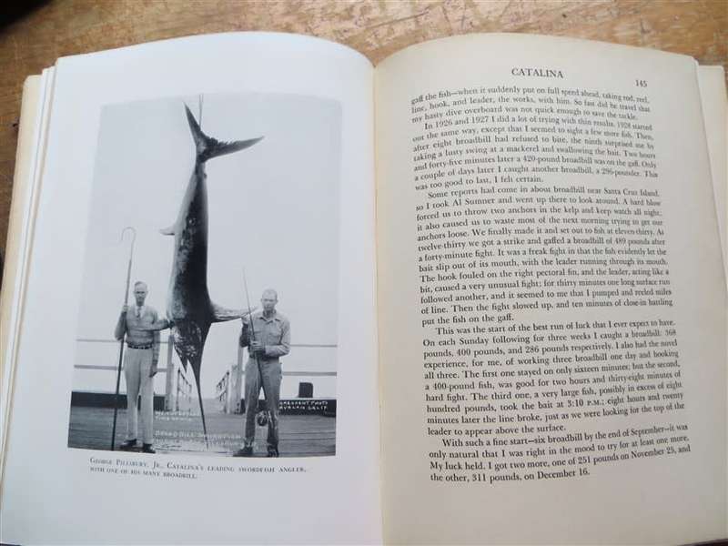 1942 Pacific Game Fishing - S.Kip Farrington Jr - America 1st Edition