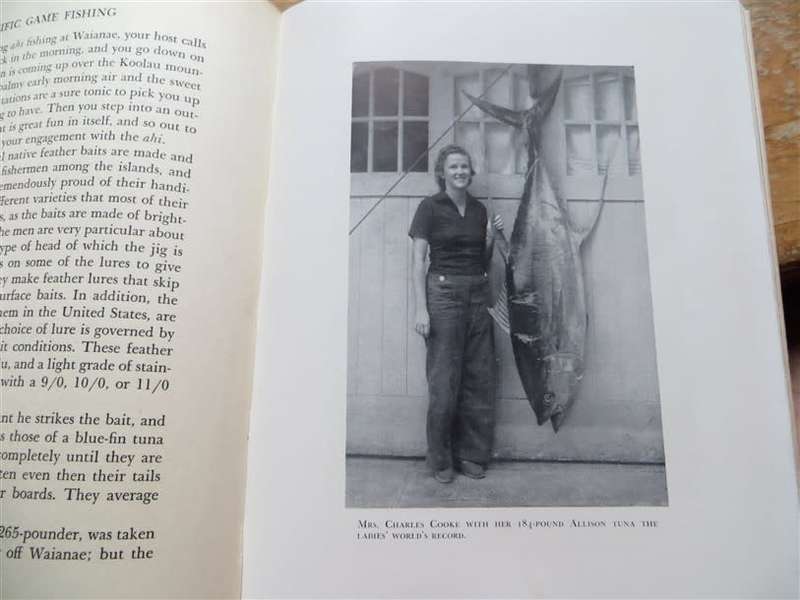 1942 Pacific Game Fishing - S.Kip Farrington Jr - America 1st Edition