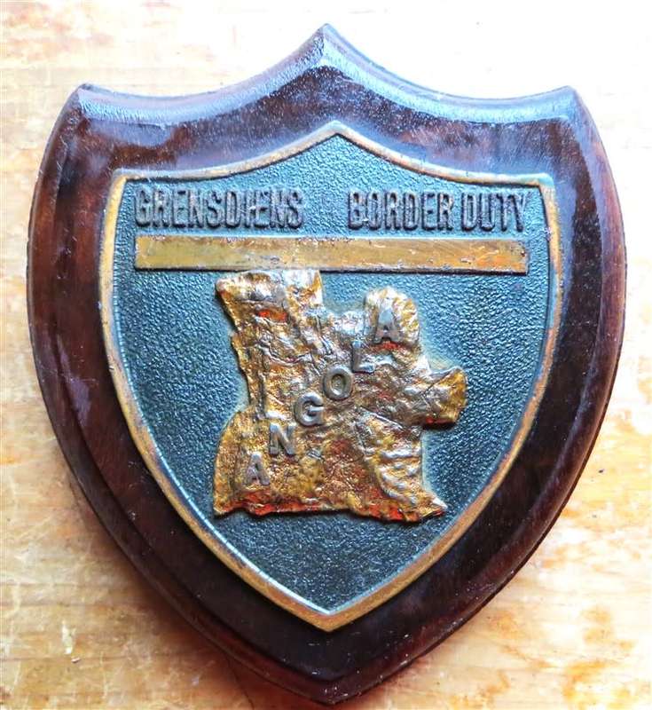 Angola Border Duty Plaque
