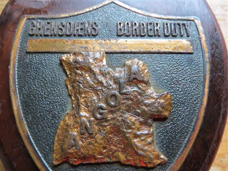 Angola Border Duty Plaque
