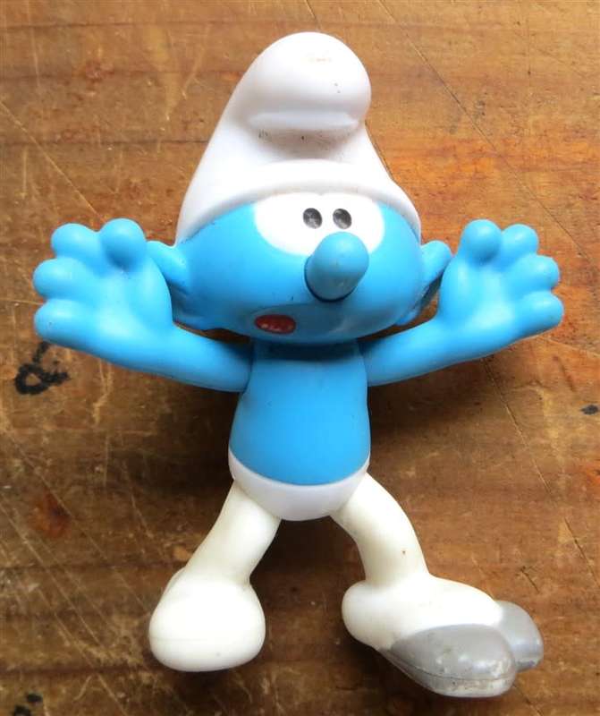 Mc Donalds Smurf Toy