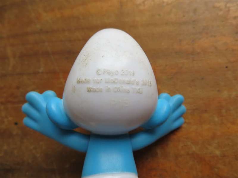Mc Donalds Smurf Toy