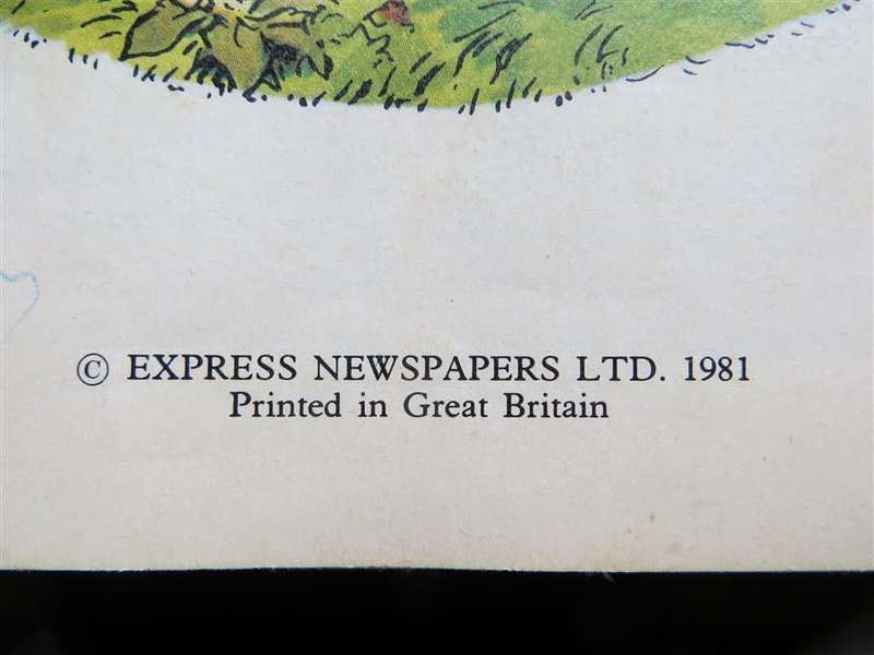 1981 Rupert the Bear - Daily Express Annual