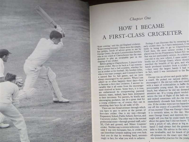 1956 1st Edition - Peter May`s Book of Cricket