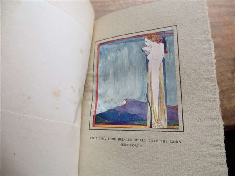 SAPPHO: 1914 - The Queen of Song -Arranged by J R Tutin Illustrated  E H R Collings