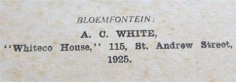 1925 A Settler`s Scribblings in South Africa - Leonard Fleming