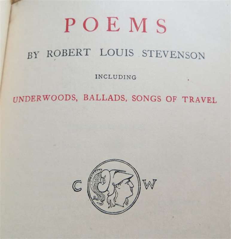 Poems - Robert Louis Stevenson - 1911